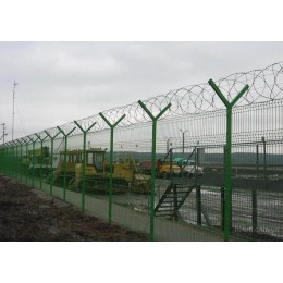 3D ограждение со спиральным барьером безопасности