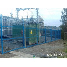 3D ограждение со спиральным барьером безопасности