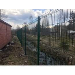 Сетка Гиттер 3D 3.8 мм. / цинк+ППК (H=1.7 м)