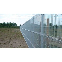 Сетка Гиттер 3D 3 мм.  / цинк (h=1,7м)